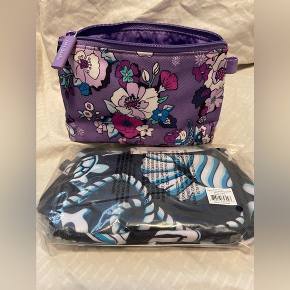 Very Bradley (2) Lighten Up Compact Organizers - Shore Enough & Enchanted Garden - Picture 2 of 4